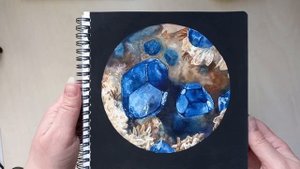 Обзор акварели Гамма "Студия", сравнение с акварелью Сонет