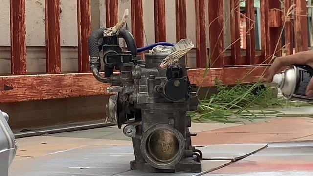 TOYATA HARRIER TWIN THROTTLE BODY SERVICE AND CLEANING #toyota #easyway