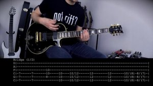 Scars On Broadway 'Lives' - GUITAR LESSON with TABS !
