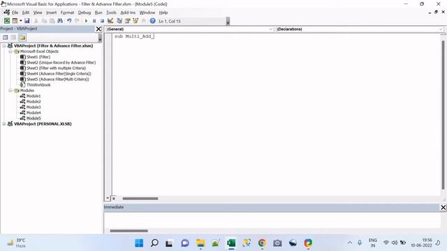 Advance Filter With Multiple Criteria in Excel and VBA in hindi. How to use Advance Filter in VBA.