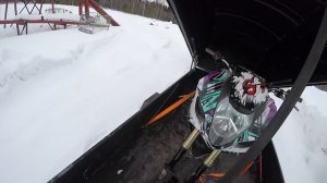 Suzuki GSX-R 1000cc Snowbike and RVS Treatment