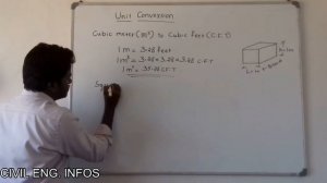 Converting m3 to cft and m2 to sqft