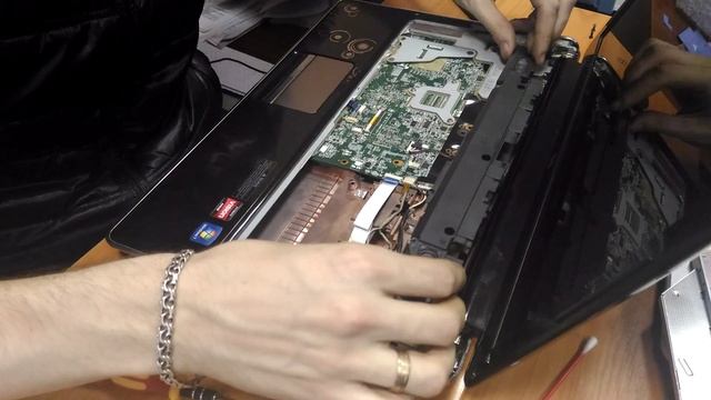 Как разобрать ноутбук HP Pavilion dv6 2111er Disassembly (часть 2) смотреть онлайн