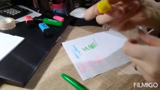 Разбор канцелярии/ Расхламление стола.
