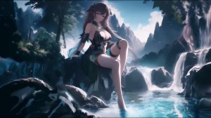 Celtic music - 057 - Relaxing Medieval Music- mountain stream. Celtic Shakuhachi Music . - Ancient G