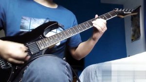 Gravitational - Keith Merrow guitar cover (black winter pickups demo) kvlt