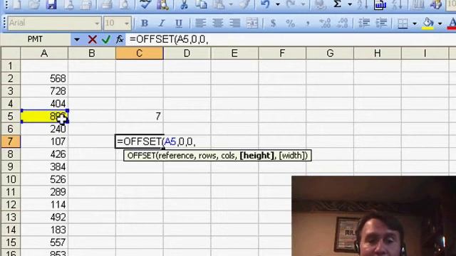 Excel - Master the OFFSET Function in Excel: Easily Sum Variable Number of Cells - Episode 837