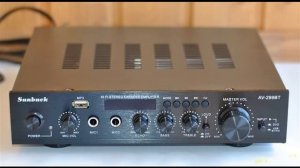 Аудио усилитель все в одном SUNBUCK 299BT | #Обзор