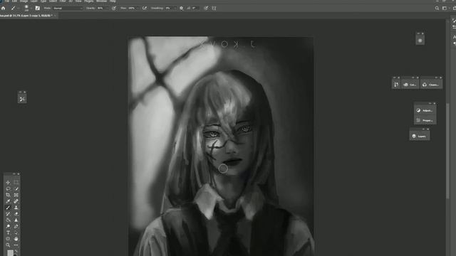 Asa Mitaka - Painting Process смотреть онлайн