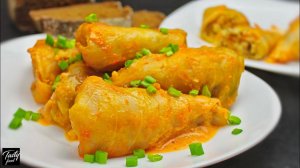 Постные Голубцы с Грибами, Невероятно Вкусно!