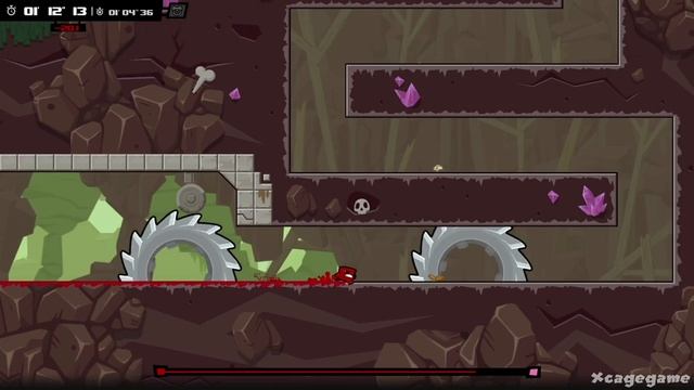 Super Meat Boy Forever Gameplay Walkthrough Part 1 ( World 1) смотреть онлайн