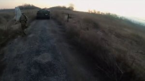 Видео с нашлемной камеры одного из украинских диварсантов, источник: Джокер ДНР