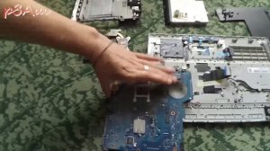 Ноутбук Samsung RV511 не стартует, черный экран, разборка, чистка