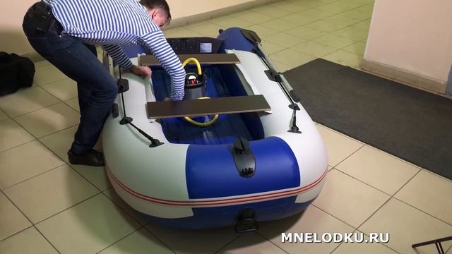 ЛОДКА СТЕЛС 275 АЭРО НДНД - бюджетная для рыбалки! смотреть онлайн