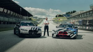 BMW M4 Coupe and BMW M4 GT3 Prototypes During The MotoGP™