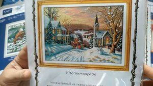 Коллекция наборов для вышивки. Китайская фирма - НКФ. Вышивка крестом.