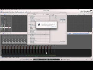 Logic Pro 9. Подготовка рабочего пр��странства. Урок 1 [Logic Pro Help]