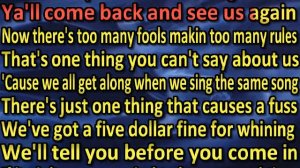 Chris Ledoux Five Dollar Fine (karaoke)(by request)