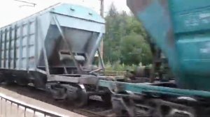 Электровозы ВЛ10-731 и ВЛ10-718 с грузовым поездом
