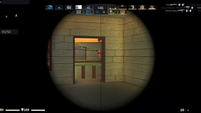 Roblox- Counter Blox Playing with Complete Red Loadout смотреть онлайн