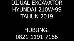 DIJUAL WHEEL EXCAVATOR HYUNDAI 210 W-9S  |  FOR SALE WHEEL EXCAVATOR HYUNDAI 210 W-9S