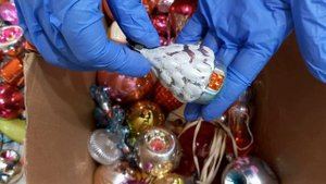 Ёлочные игрушки СССР новая коробка 8