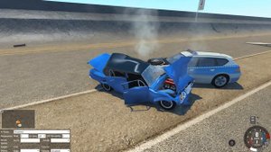 BeamNG Drive | Дорога из рамп против Пропановых ботов - не лучшая идея...