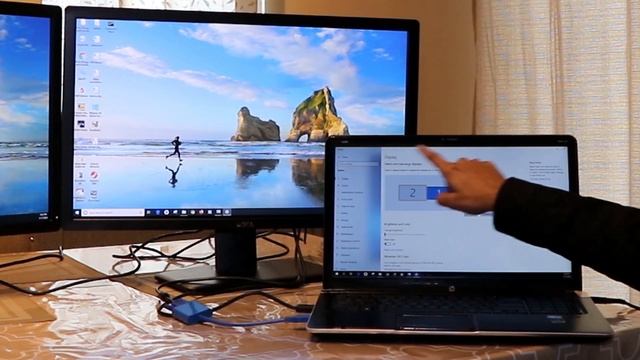 How to Connect Multiple Display Monitors with One PC (and Settings) смотреть онлайн