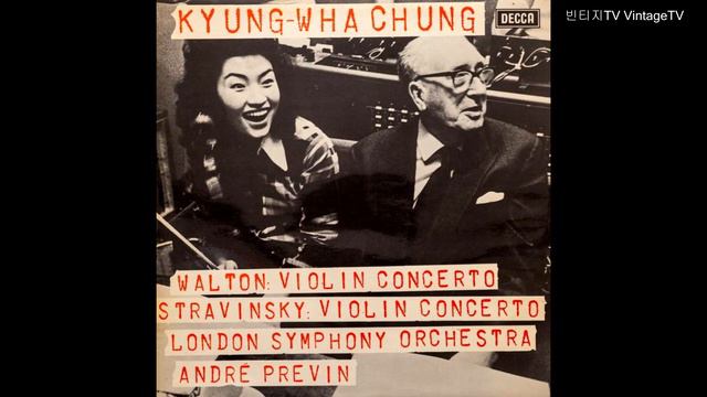 정경화Kyung-Wha Chung - Walton Stravinsky - Violin Concertos1973