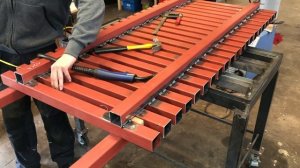 Building a welding table.  DIY