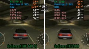 GeForce4 MX 440 SE vs GeForce FX 5200 Test In 9 Games (No FPS Drop - Capture Card)