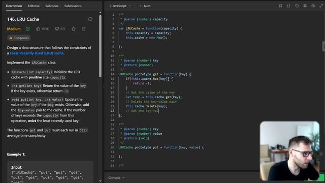 Master the LRU Cache with JavaScript's Map Object in Minutes - 146. LRU Cache