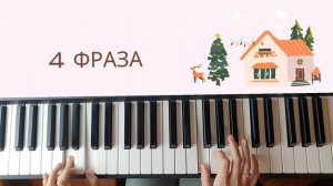 Jingle Bells как сыграть на пианино? Разбор новогодней песни!