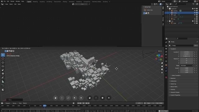 LIVENODING Testing Blender 4.0 Alpha Geometry Nodes Simulation for Boolean Operations смотреть онлайн