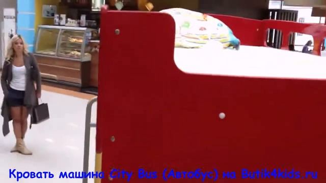 Кровать АВТОБУС. Двухъярусная кровать машина детская смотреть онлайн