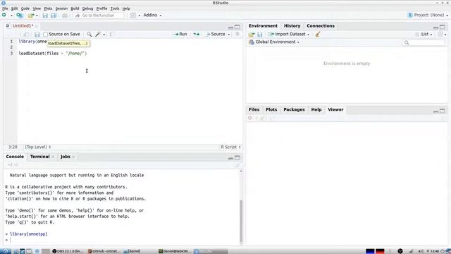 Instalasi Library OMNeT++ pada R