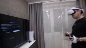 Первое включение PS VR 2 / Настройка PS VR2 / Resident Evil 8 VR