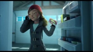 Самый добрый мульт про забытого снеговика.