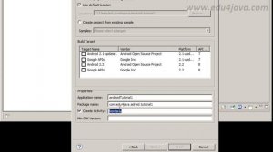 Android 1 Programming Tutorial install SDK, Eclipse plugin and Hello world first program