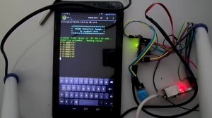 Arduino TelNet Server with Android QPython TelNet Client