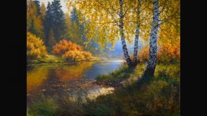 Осенние пейзажи художника Вадима Зайнуллина