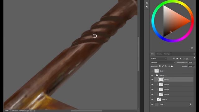 DIGITAL ART. Кованый ключ на рыночной площади. смотреть онлайн