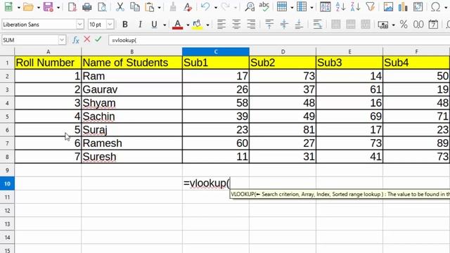 Vlookup and columns in spreadsheet like libre calc and excel@COMPUTEREXCELSOLUTION смотреть онлайн
