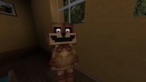 Smiling critters cartoon in minecraft
