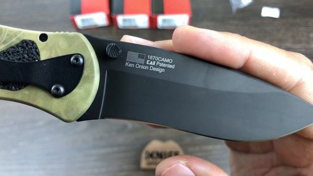 Нож "Blur" Sandvik 14C28N Camo Aluminium 1670CAMO от Kershaw смотреть онлайн