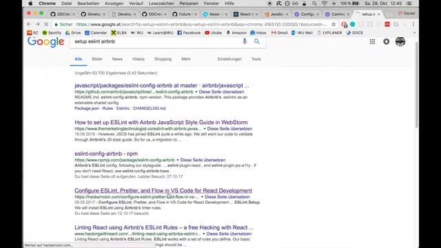 SpeedCode Setup for React Project - Eslint