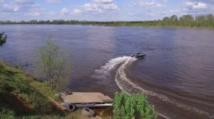 Моторная лодка Swimmer 370Xl под 15 сильным мотором Mercury