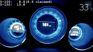 Citroën DS4 1.6 THP 0-200 km/h GOOD! Acceleration Beschleunigung Test