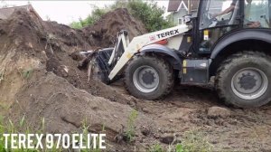 TEREX 970 ELITE погрузка грунта