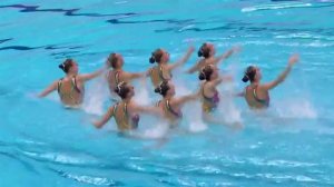 Триумфальное выступление российских синхронисток на Чемпионате Европы в Лондоне